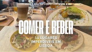 o que e ONDE comer em Lisboa PORTUGAL food vlog 11 lugares imperdíveis [upl. by Etana]