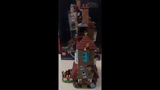 Lego Harry Potter The Burrow 76437 part 01 in 4K [upl. by Enellij]