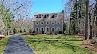 40 Foxwood Cove  Holliston MA  Aerial Video [upl. by Eilyab678]