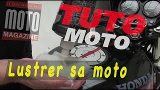 Lavage mode demploi 3  lustrer sa moto [upl. by Haliek]