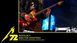 Metallica Ride the Lightning Copenhagen Denmark  June 16 2024 [upl. by Aiyram]