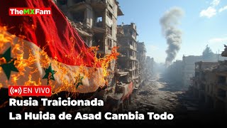 Terrible Revés Para Rusia Asad Huye de Siria y Occidente Gana La Partida  TheMXFam [upl. by Eibba198]