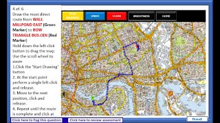 TFL TOPOGRAPHICAL TRAINING IN ENGLISH LANGUAGEROTHERHITE TUNNEL ROUTE Q WITH ACTUAL SCREENALMOST [upl. by Krauss]