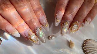 AirbrushEarly 2000’s Nail Art  Gel X Dupe Nails Tutorial [upl. by Alyssa]