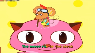 Hickory Dickory Dock Lyrics  Nursery Rhyme with Lyrics and Actions [upl. by Aciret]