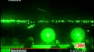 Desert Fox Bombs on Baghdad Iraq night 3 3 [upl. by Dietrich]