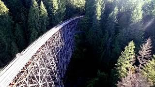 Kinsol Trestle Shawnigan Lake Vancouver Island [upl. by Artiek]