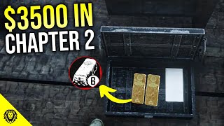 6 GOLD BARS Location Early Red Dead Redemption 2  NO MAP [upl. by Ashti]