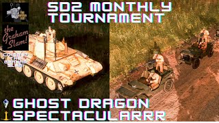 Steel Division 2 SDL Monthly Tourney GhostDragon vs Spectacular [upl. by Olrac453]