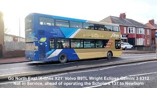 Slatyford and Cowgate buses and coaches [upl. by Noemys]