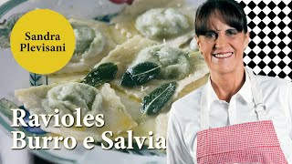 Receta de Ravioles Burro e Salvia  Paso a Paso  Sandra Plevisani [upl. by Robbins]