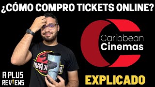 Cómo comprar taquillas online Caribbean Cinemas 2022 [upl. by Yennek]