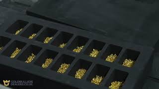 100 gram Gold Bullion Bar Production [upl. by Etiam]