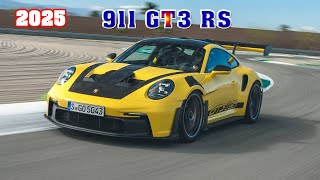 2025 Porsche 911 GT3 RS review  2025 Porsche 911 GT3 RS sound  2025 Porsche 911 GT3 RS exhaust My [upl. by Frederic]