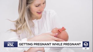 Getting pregnant while pregnant Utah couple shares incredible story after fertility struggles [upl. by Danny]