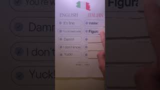 Learn Italian with me🇮🇹📚 learnitalian [upl. by Crowell408]