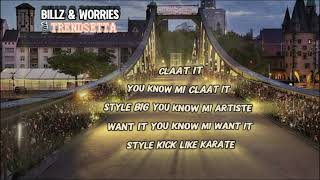 Trendsetta BILLZ N WORRIES Lyrics Visualizer [upl. by Mohandas]