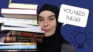 THE BEST ISLAMIC BOOKS  BOOK RECOMMENDATIONS  Samantha J Boyle [upl. by Luapsemaj]