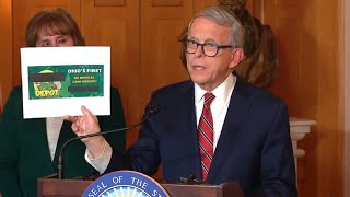 Ohio Gov Mike DeWine discusses recreational marijuana starting Thursday statewide [upl. by Tichonn]