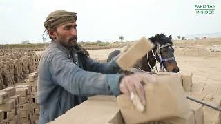 How bricks are made Process of brick making in Islamabad Pakistan [upl. by Akyeluz]