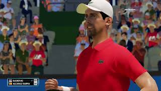 Novak Djokovic vs Carlos Alcaraz PREDICTION MATCH  Olympics  Gameplay [upl. by Notsgnik939]