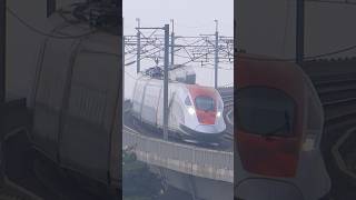 WHOOSH KCIC400AF Fast Train railway highspeedtrain kcic train bullettrain train trending [upl. by Sidra]