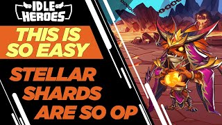 Idle Heroes  The Power of Stellar Shards Super Easy Seal Lands [upl. by Adaline]