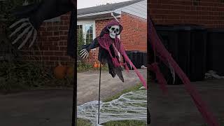 Haunted Halloween Decorated Yard [upl. by Belen]