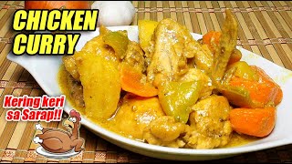 TASTY PINOY STYLE CREAMY CHICKEN CURRY EASY TO COOK [upl. by Derry]