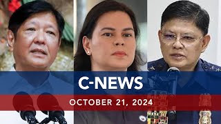 UNTV CNEWS  October 21 2024 [upl. by Amilas]