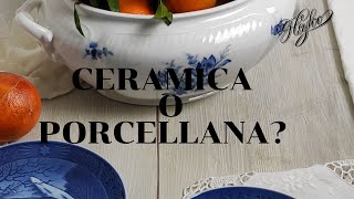 Ceramica o porcellana come riconoscerle [upl. by Dustan614]