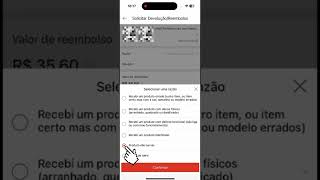 Como fazer uma devolução na Shopee [upl. by Ynagoham989]