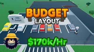 Retail Tycoon 2  170kHr Budget Store Build  Roblox [upl. by Ellenuahs]