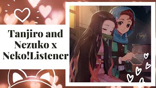 Tanjiro and Nezuko x NekoListener  ROLEPLAY ASMR [upl. by Duke]