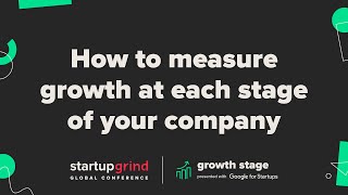 How to Measure Growth at Each Stage of Your Company — Rory ODriscoll [upl. by Pouncey]