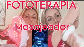 FOTOTERAPIA  MASCARA LEC Y MASAJEADOR CORPORAL DRENANTE ✅ ALIEXPRESS 💯 MONIK MOR septiembre de 2024 [upl. by Nahsad865]