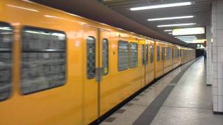 UBahn Berlin Typ F in Berliner Straße U7 720p ᴴᴰ [upl. by Acirred]