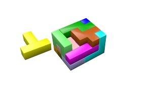 Pentomino3dFigure Cuboid 3x4x5 [upl. by Cheney]