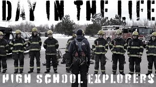 High School Fire Explorers  A Day in the Life [upl. by Ahsikym99]