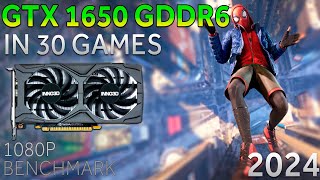 GTX 1650 Gaming Performance in 2024 Benchmarks amp FPS Tests [upl. by Eeraj]