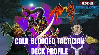 COLDBLOODED TACTICIAN Viper Skill Card Speed Duel Deck Profile  APRIL 2023 BANLIST  Yugioh [upl. by Stern]