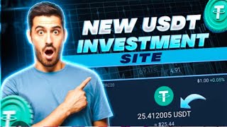 Usdt investment site  New Usdt investment site  Withdraw proof of 240 [upl. by Alil708]