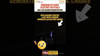 Piezo Electric Crystals AMAZING Real Life Demo You Wont Believe [upl. by Sefton]