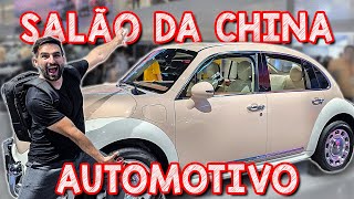 SALÃO DO AUTOMÓVEL NA CHINA  NOVO PASSAT NOVO FUSION NOVO FUSCA E MUITO MAIS [upl. by Pero]