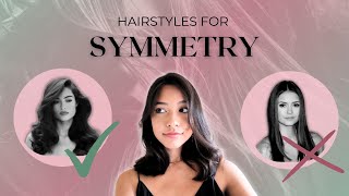 Hairstyles For Asymmetrical Faces Long amp Feminine Hairstyles [upl. by Harehs]