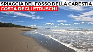 Spiaggia del fosso della carestia  Castagneto Carducci [upl. by Casavant20]