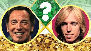 WHO’S RICHER  Bruce Springsteen or Tom Petty  Net Worth Revealed 2017 [upl. by Asylla]