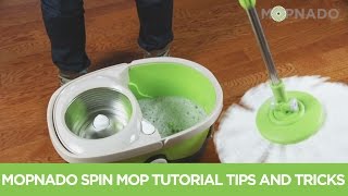 Mopnado Spin Mop Instructional Video [upl. by Nalro]