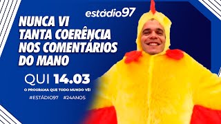 ESTÁDIO 97  140324  AO VIVO [upl. by Ibob]