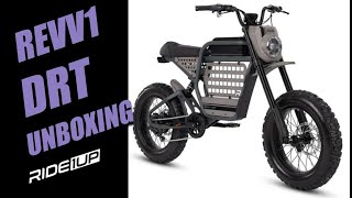 Ride1up REVV1 DRT electric bike unboxing and first impression test ride [upl. by Nitsirt]